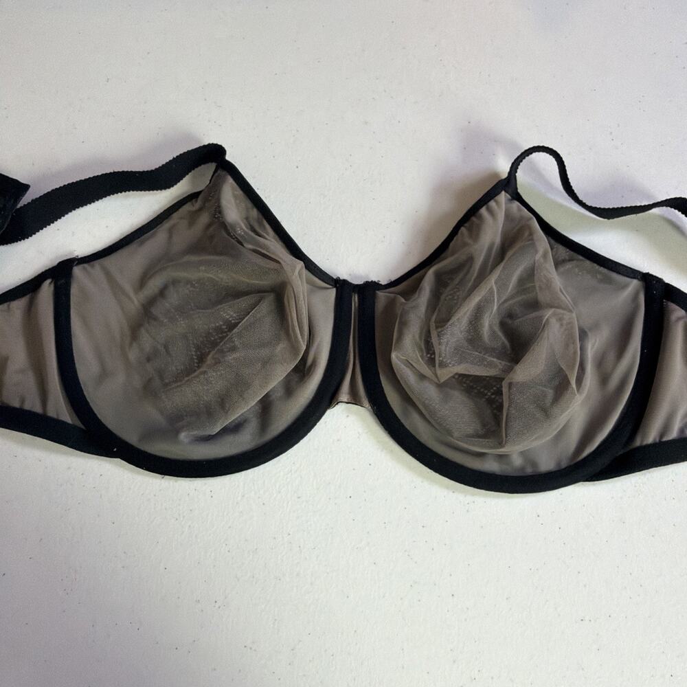 Wacoal 857210 Visual Effects Minimizer Underwire black full coverage 42DD - Picture 9 of 16